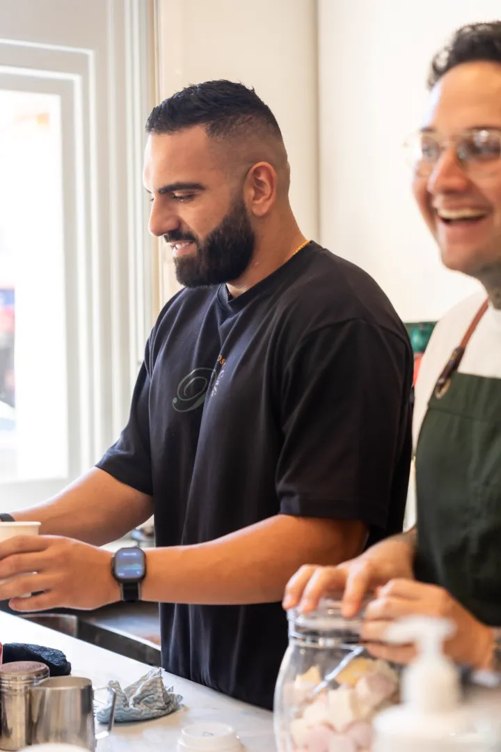 The Post Café team